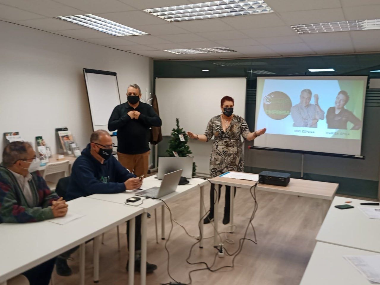Formación para empresas — sesión presencial